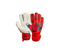 Reusch Unisex Attrakt Grip 99 Goalkeeper Gloves Bright Red/Blue 10