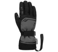 Reusch - Warm and Waterproof Ski gloves - Reusch Primus R-TEX® XT Frost Grey/Black in Softshell - Size 8 Grey 8