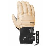 Reusch - Warm Ski gloves - Reusch Marco Odermatt Tan/Black in Softshell - Size 8 - Beige Beige 8