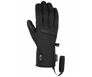 Reusch - Waterproof Ski gloves with heating system - Reusch Heat Essence R-TEX® XT Black for Men in Leather - Size 10 Black 10