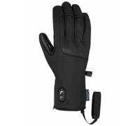 Reusch - Waterproof Ski gloves with heating system - Reusch Heat Essence R-TEX® XT Black in Leather - Size 10 Black 10