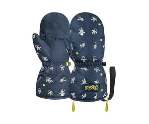 Reusch Winter Mittens Babies & Children | Warm, Soft & Windproof | Extra breathable, zip for easy putting on, children's gloves for everyday and outdoor use, 1-6 years, sleepover middle