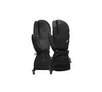 Reusch Women's Nadia R-tex Xt 3 Finger Insulation Waterproof Membrane Very Warm Ski Snow Gloves Lobster Winter, Black, 8.5