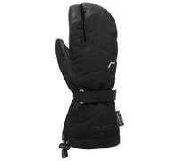 Reusch Women's Nadia R-tex Xt 3 Finger Insulation Waterproof Membrane Very Warm Ski Snow Gloves Lobster Winter, Black, 7 (EU)