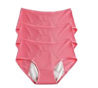 REUset Women's Incontinence Panties, 3 Pieces Women's Washable Breathable Washable Waterproof Incontinence Panties, Washable Women's Incontinence Panties, B, XXL