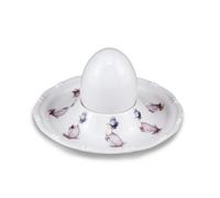 Reutter Porcelain Beatrix Potter Jemima Puddle-Duck Egg Cup Plate