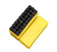 Reuvv 27pcs Letter Numbers Alphabet ID Stamping Punch Tool Engraving Stamp Imprinting Perfect for Imprinting Metal Wood Plastic