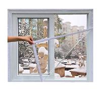 Reuvv Magnetic Window Insulation Kit - Heavy Duty Window Insulation Film with Full Frame Magnetic Strip Window Coverings to Keep Cold Out Storm Warm in Winter and Cool in Summer