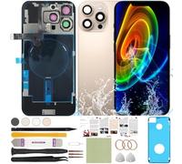 ReuWeu Back Glass Replacement Compatible with iPhone 16 Pro All Carriers 6.3"(Desert)