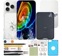 ReuWeu Back Glass Replacement Compatible with iPhone 17 Pro All Carriers 6.3"(Silver)