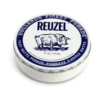Reuzel Clay Matte Pomade - Men's Concentrated Wax Formula With Natural And Organic Hold - A Vegan Defining And Thickening Product That's Extra Easy To Apply And Remove - Original Fragrance - 12 Oz