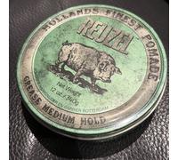 Reuzel Green Grease Medium Hold Pomade 12oz / 340g EXTRA LARGE - Brand New
