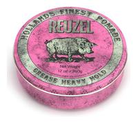 Reuzel Pink Pomade Grease Heavy Hold Pomade with Strong Hold and Medium Shine 340 g