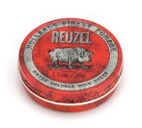 Reuzel Red Water Soluble High Sheen Pomade - No Dry Formula - Keeps High Shine and Strong Hold All Day without Flaking - Easy Rinse Out - Subtle Vanilla Cola Fragrance - Vegan Formula - 35 g