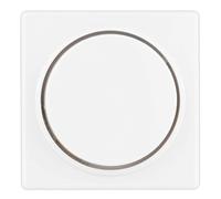 REV 0236700106 Quadro, dimmer cover, knob for controller, white