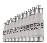 REV 0515005555 Melting Insert Fuse, Silver, 10 A, Set of 10 Pieces