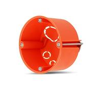 REV 0518347777 Cavity Box Pack of 25 Diameter 68 mm Depth 45 mm Screws Orange