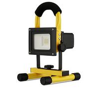REV 2707212060 SPOT LED Rechargeable Work Light with Battery, 13 W, 1200 lm, IP44, Black/Yellow