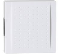 REV 220102 door chime, electric 2-tone gong, 9V DC, up to 75dB, white