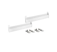 Rev-A-Shelf Polymer Slim Tip Out Tray for Sink Base Cabinets White