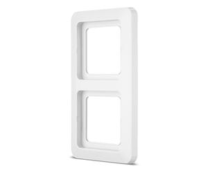 REV AquaKombi, 2-Way Frame for Switch and Socket Cover, White