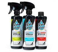 Rev Auto Complete Vinyl Care Kit | 3 Pieces (Wrapped Car Cleaning Kit) | Packed Car Wash Kit | Car Wash Kit | Car Kit Includes Wrap Detailer, Wrap Shampoo and Wrap APC