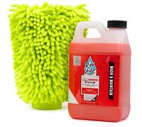 Rev Auto Vinyl Wrap Car Wash Soap Kit - Includes 64oz Car Wash Soap For Vinyl Wrap & Microfiber Wash Mitt | Works in Foam Cannon & Bucket Washes | pH-Balanced, Safe For All Finishes
