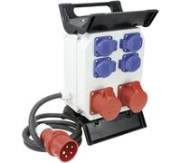 REV CEE Power Distributor 400V 16A 1Piece Red Durable Design 0512592555