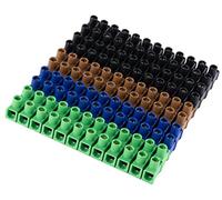 REV Chandelier Terminal, Can Terminals, Pack of 10, 12-pin, 1.5-2.5 mm², Separable, Multi-Coloured