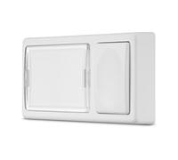 REV Doorbell with Name Plate Max. 25 VAC at 2 A White