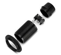 REV E14 Socket for LED Bulbs and Incandescent Bulbs up to 40 W, Black