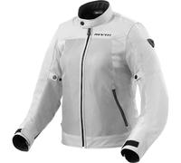 Rev'it Ladies Eclipse 2 Textile Mesh Motorcycle Motorbike Jacket - Silver