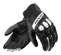Rev It Ritmo Leather Motorcycle Gloves XL Black Grey EX-DISPLAY