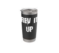 REV IT UP Cardio Fat Burning Stainless Steel Insulated Tumbler
