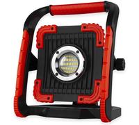 REV LED Battery Work Light Floodlight Lamp Red IP54 30W 3000lm Cold White