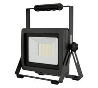 REV LED Work Light Construction Flare IP65 50W 4250lm Cold 6500K Stand Rack