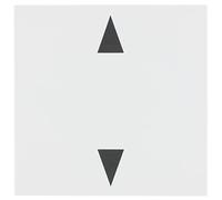 REV Matrix Link2Home Roller Shutter Switch Cover Matte White