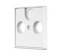 REV PrimaLuxe 0240630111 Antenna Socket Cover (TV/RF), White