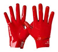 Rev Pro 5.0 Reception Gloves, Solid Red, Large