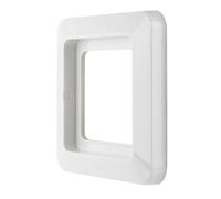 REV Ritter AquaKombi 0501620551 Frame 1-Hole White