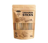 Reva Foods Premium Ceylon Cinnamon Sticks | True Ceylon Cinnamon Stick from Sri Lanka | Hand-Selected, Aromatic & Natural. Perfect for cooking, Baking, Mulled Wine. 100g, 250g, 500g (100g)