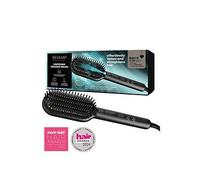 Revamp Deepform Ceramic Straightening Hot Brush, One Colour, Women One Colour