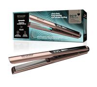 REVAMP Dynamic Radiance Straight & Style Ceramic Ionic Hair Straightener - Gold, Gold