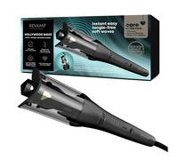 REVAMP Hollywood Wave Auto-Rotate Ceramic Curler - Black, Black