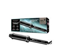 REVAMP Big Hot Brush-Round Thermal Brush Styler for Volume, Smoothness, Shine, Ultra Fast Heat, Nourishing Super Smooth Oils, Ergonomic Design, Ionic Jet Technology, for All Hair Types, Black