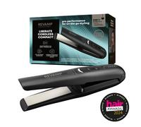 REVAMP Liberate Cordless Compact Ceramic Hair Straightener - Black, Black