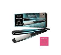 REVAMP Progloss Ultra X Shine Ceramic Hair Straighteners - Flat Iron Hair Straightener Wide Plates for Straightening, Curling Long Thick Hair-Types - Ultra Fast Heat, Salon Professional Straightener