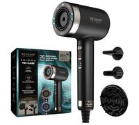 REVAMP Tri-Care Infrared Ionic Hair Dryer - Black, Black