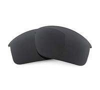 Revant Replacement Lenses compatible with Oakley Bottle Rocket OO9164 Sunglasses - Polarized Stealth Black