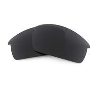 Revant Replacement Lenses compatible with Oakley Bottlecap Sunglasses - Polarized Stealth Black
